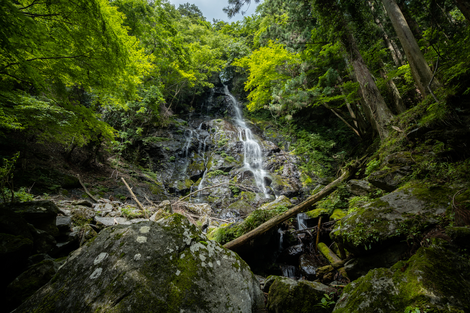 DSC06780 奈良県 和佐羅滝(奈良の奥地にある新緑の時期におすすめの滝スポット!写真の紹介、アクセス情報など)　