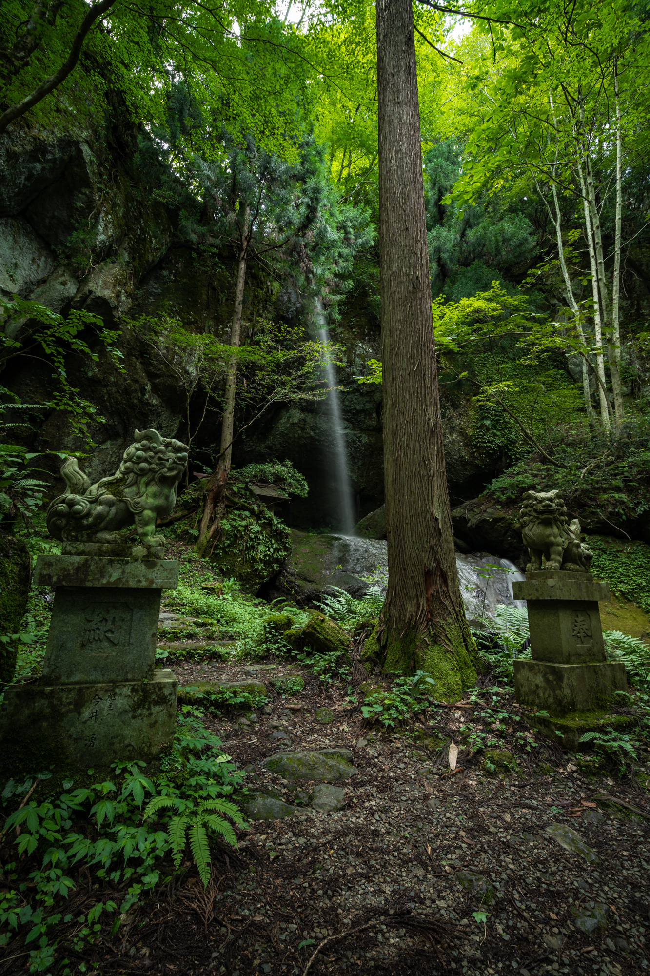 DSC01037 兵庫県 吉滝(滝と神社の幻想的な景色!  関西・近畿・兵庫県の滝スポット！撮影した写真の紹介、 アクセス情報や撮影ポイントなど!)　