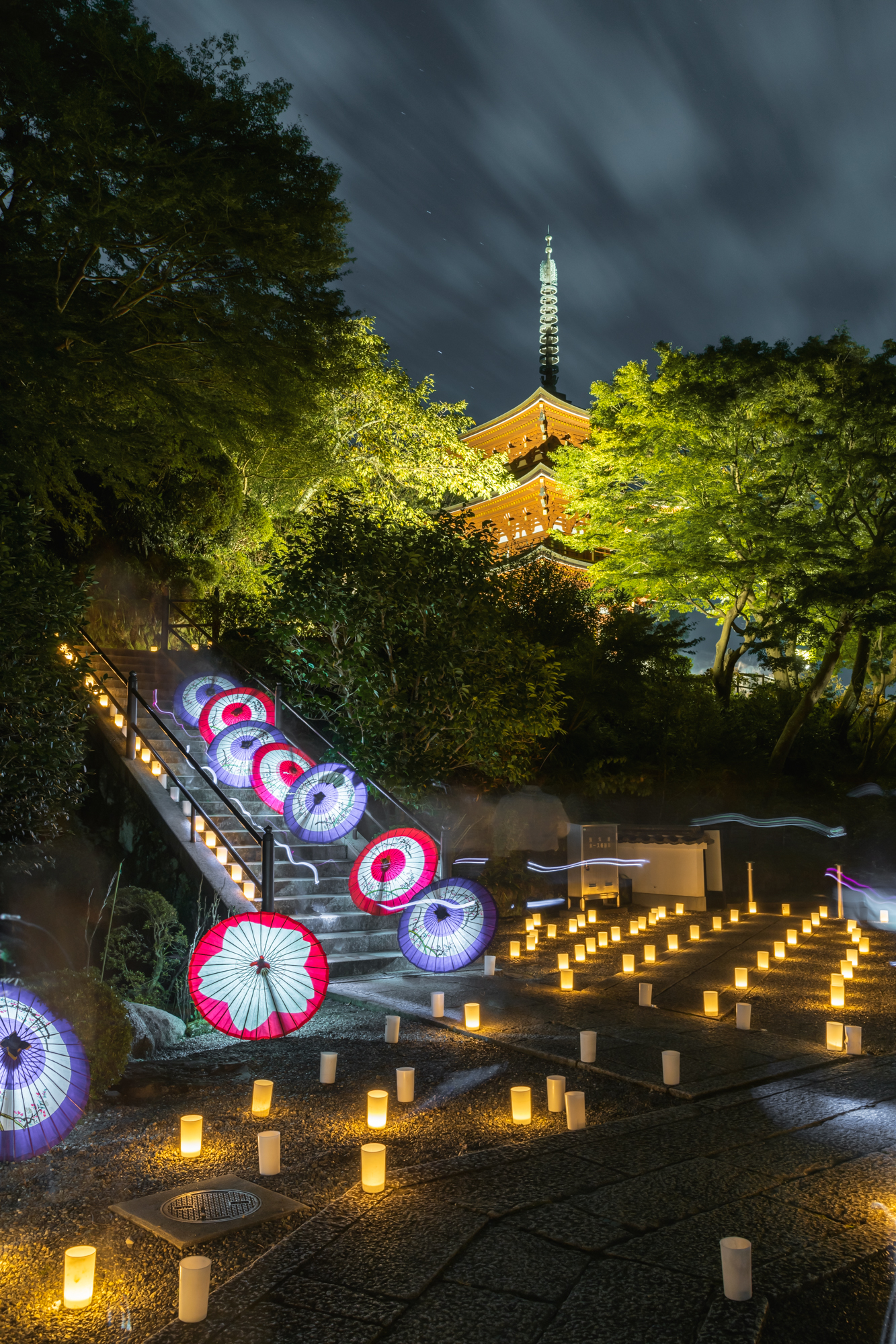 NIKON-CORPORATION_NIKON-D850_2887304562-2887402936_21339 奈良県　明日香村 飛鳥光の回廊( 奈良県の秋におすすめの幻想的なライトアップ・夜景が観れる写真スポット!撮影した写真の紹介、アクセス情報や撮影ポイントなど!)　