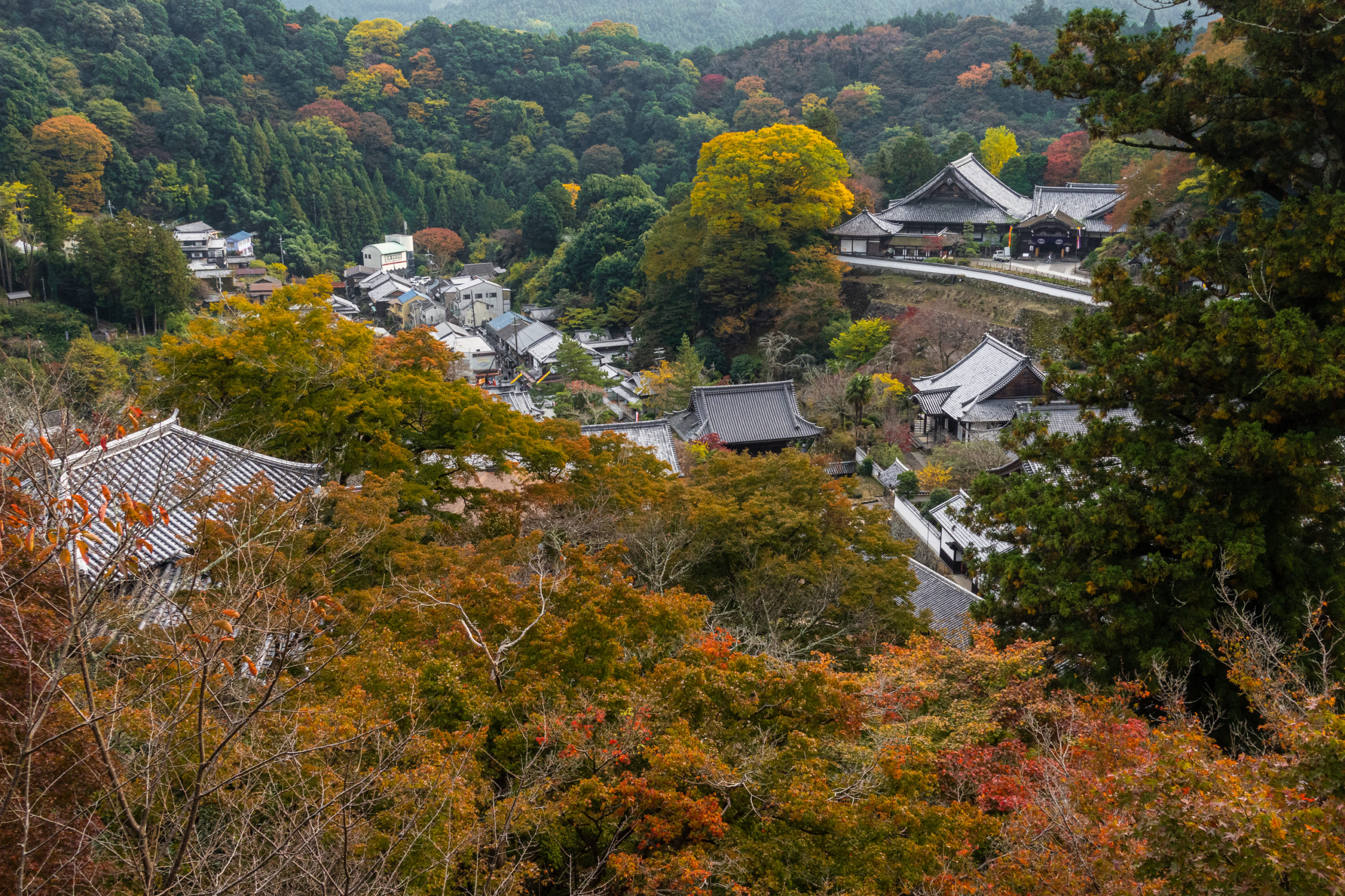 DSC00336-scaled 奈良県  長谷寺(風情を感じる五重塔と紅葉景色が美しい秋のおすすめスポット! 撮影した写真の紹介、アクセス情報や駐車場情報など)　