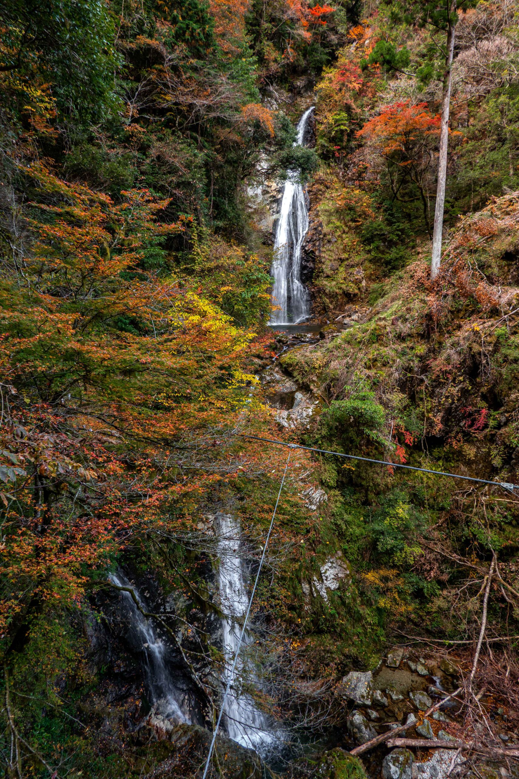 DSC07967-scaled 兵庫県  原不動滝(日本の滝100選に選定された紅葉景色の美しい絶景の滝 ! 撮影した写真の紹介、 アクセス情報など)　