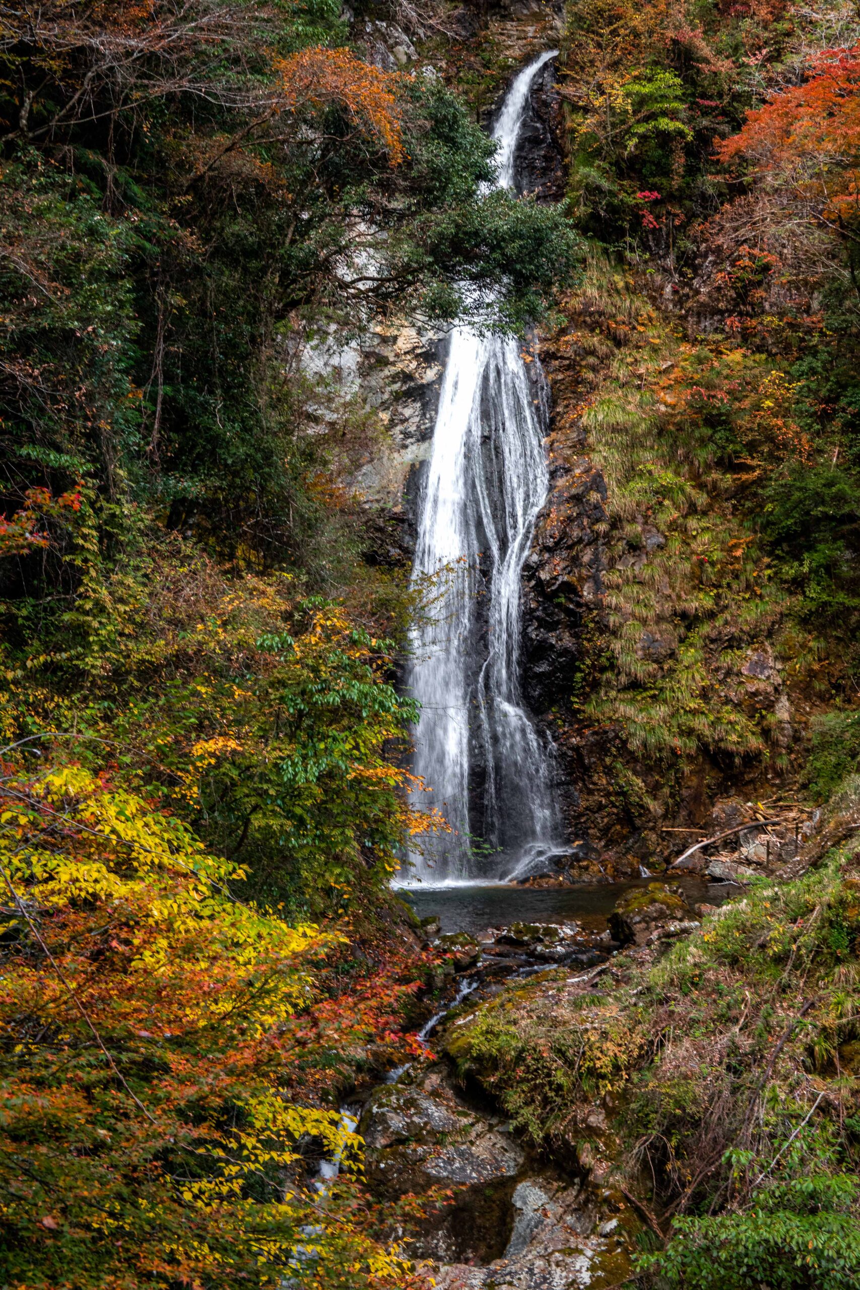 DSC07972-scaled 兵庫県  原不動滝(日本の滝100選に選定された紅葉景色の美しい絶景の滝 ! 撮影した写真の紹介、 アクセス情報など)　