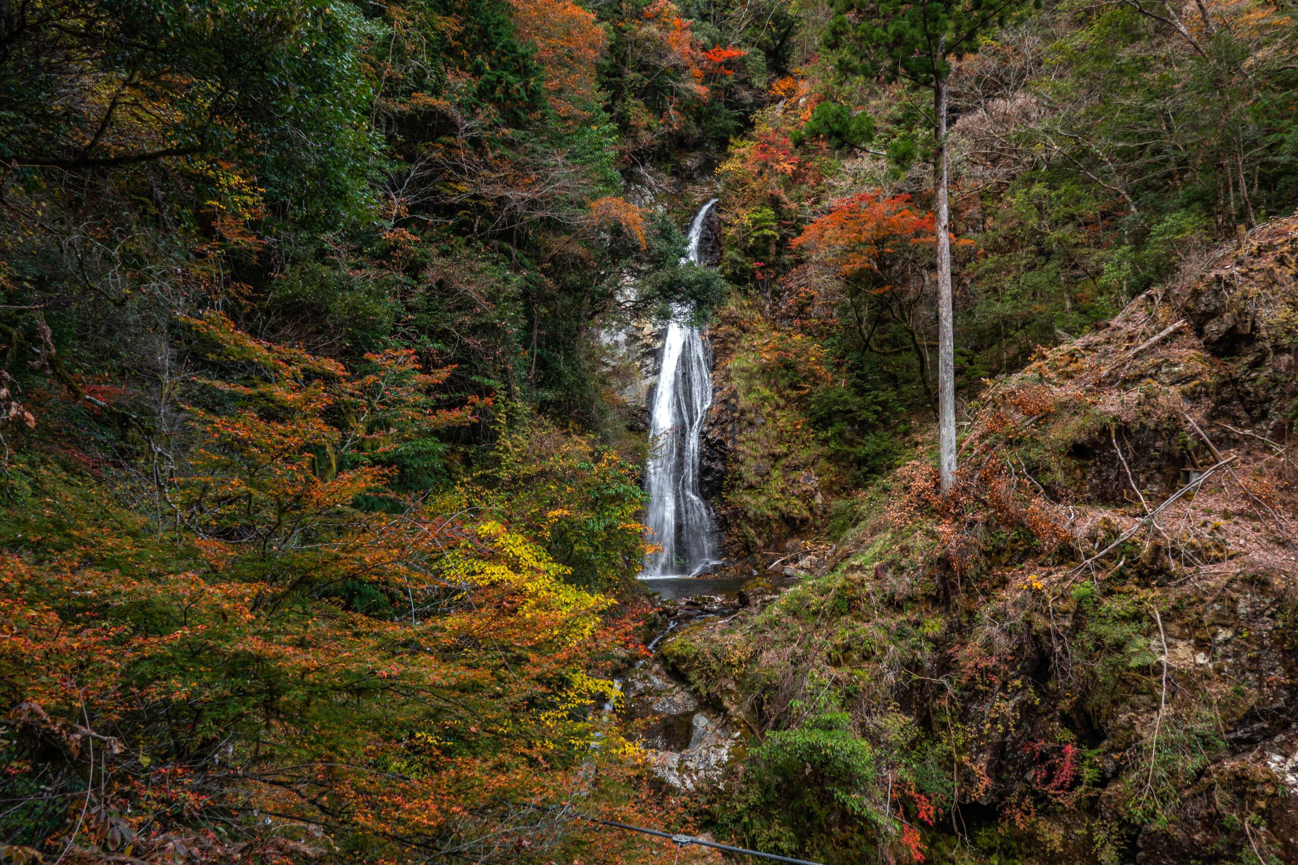 DSC07980-scaled 兵庫県  原不動滝(日本の滝100選に選定された紅葉景色の美しい絶景の滝 ! 撮影した写真の紹介、 アクセス情報など)　