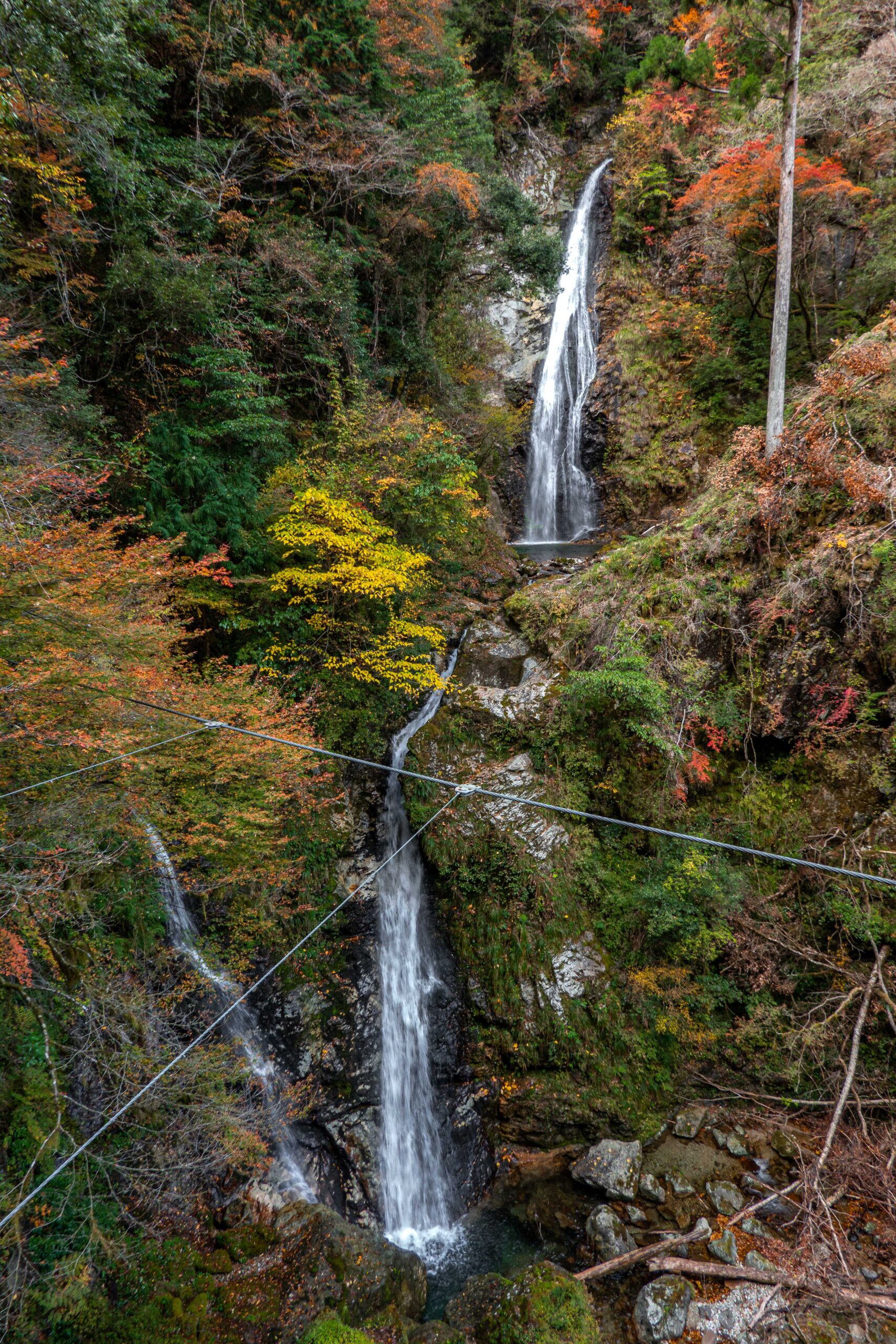 DSC07995-scaled 兵庫県  原不動滝(日本の滝100選に選定された紅葉景色の美しい絶景の滝 ! 撮影した写真の紹介、 アクセス情報など)　