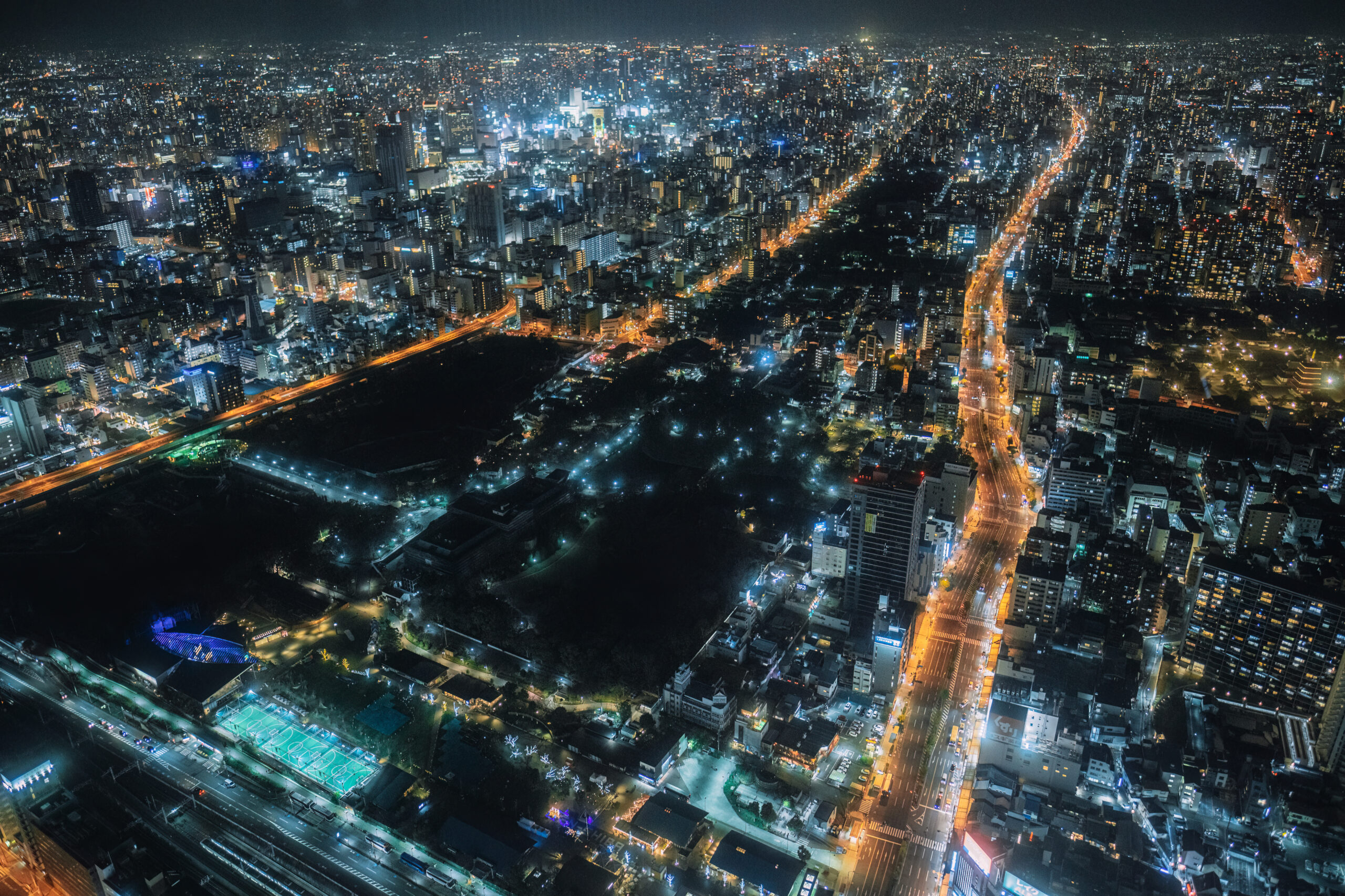 DSCF1832-Edit-scaled 【大阪府】あべのハルカス展望台 (大阪の街を一望できる地上約300mのパノラマ絶景スポット！撮影した写真と映像の紹介、アクセス情報など)